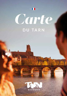 Carte touristique du Tarn